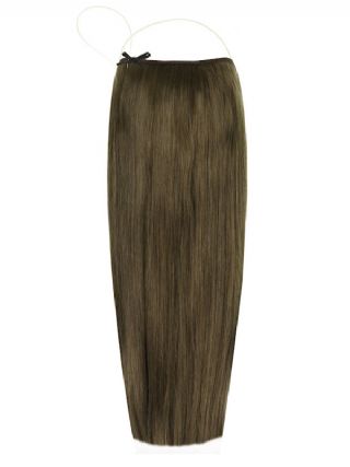 The Exquisi Weft Dark Ash Brown #7 Hair Extensions
